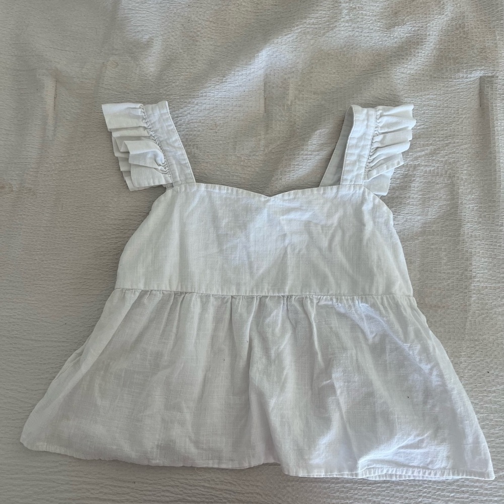 SHEIN Elegant White Textured Blouse